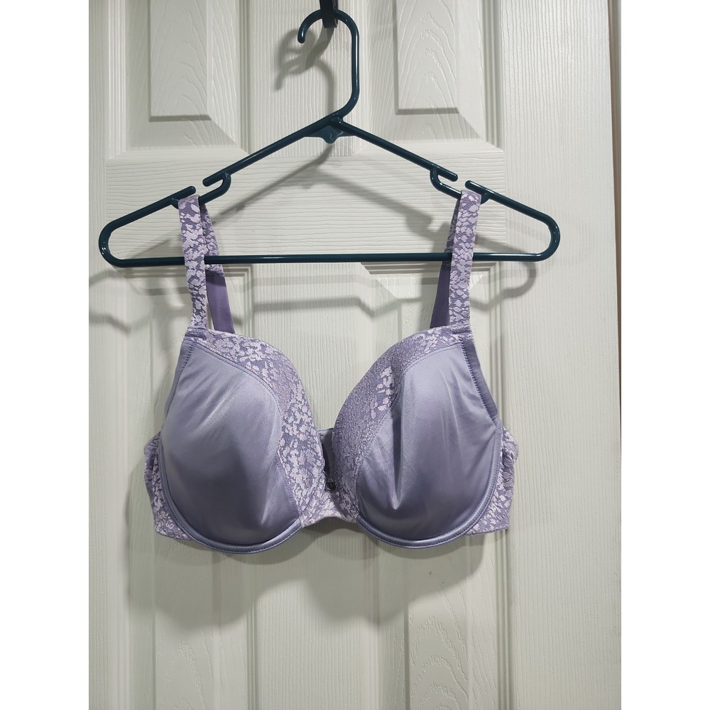 LeMystere‎ Bra size 38DD Lavender Underwire T Shirt Bra